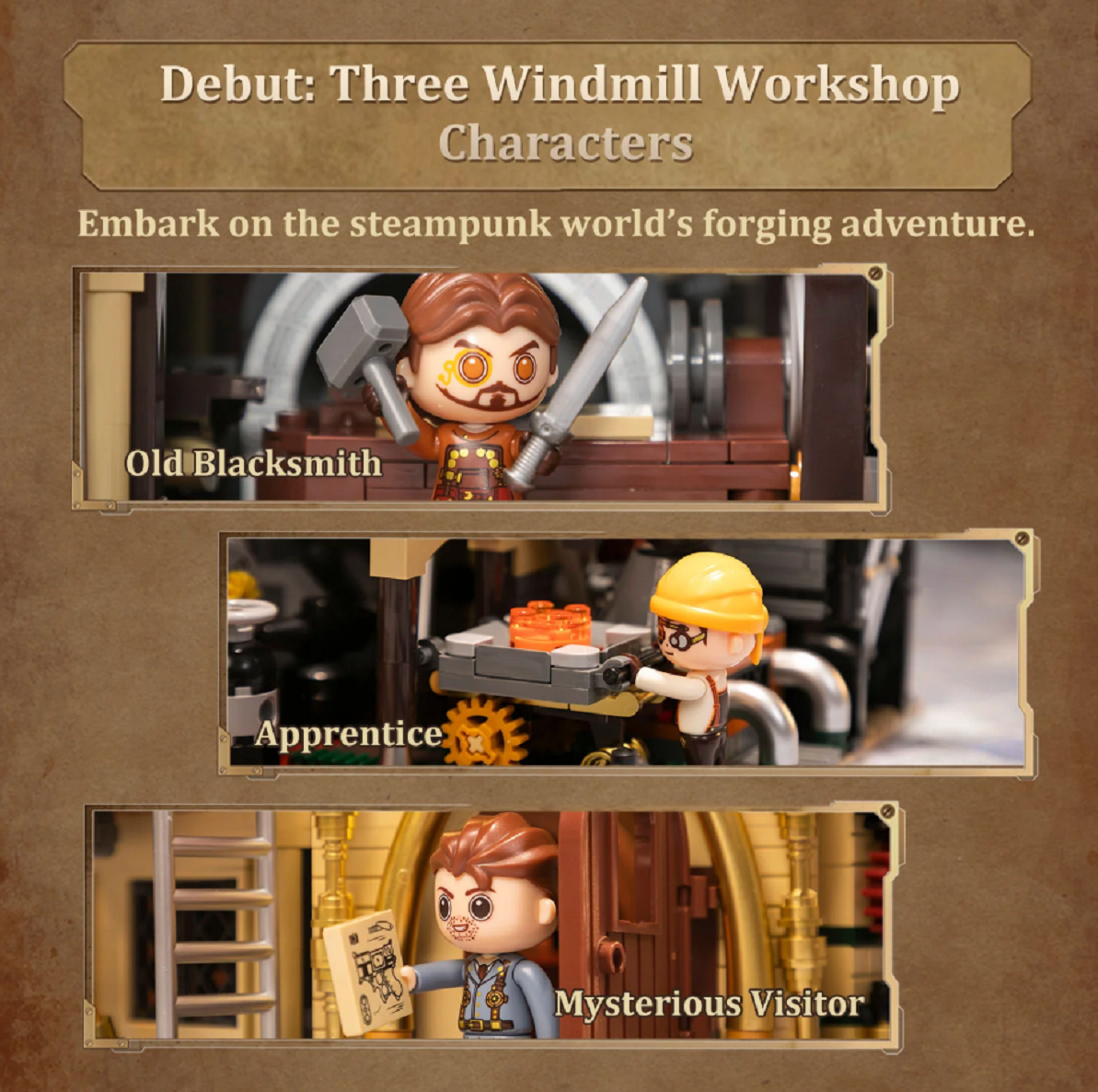 Pantasy 85026 Steam Punk Windmühle 2.400 Teile