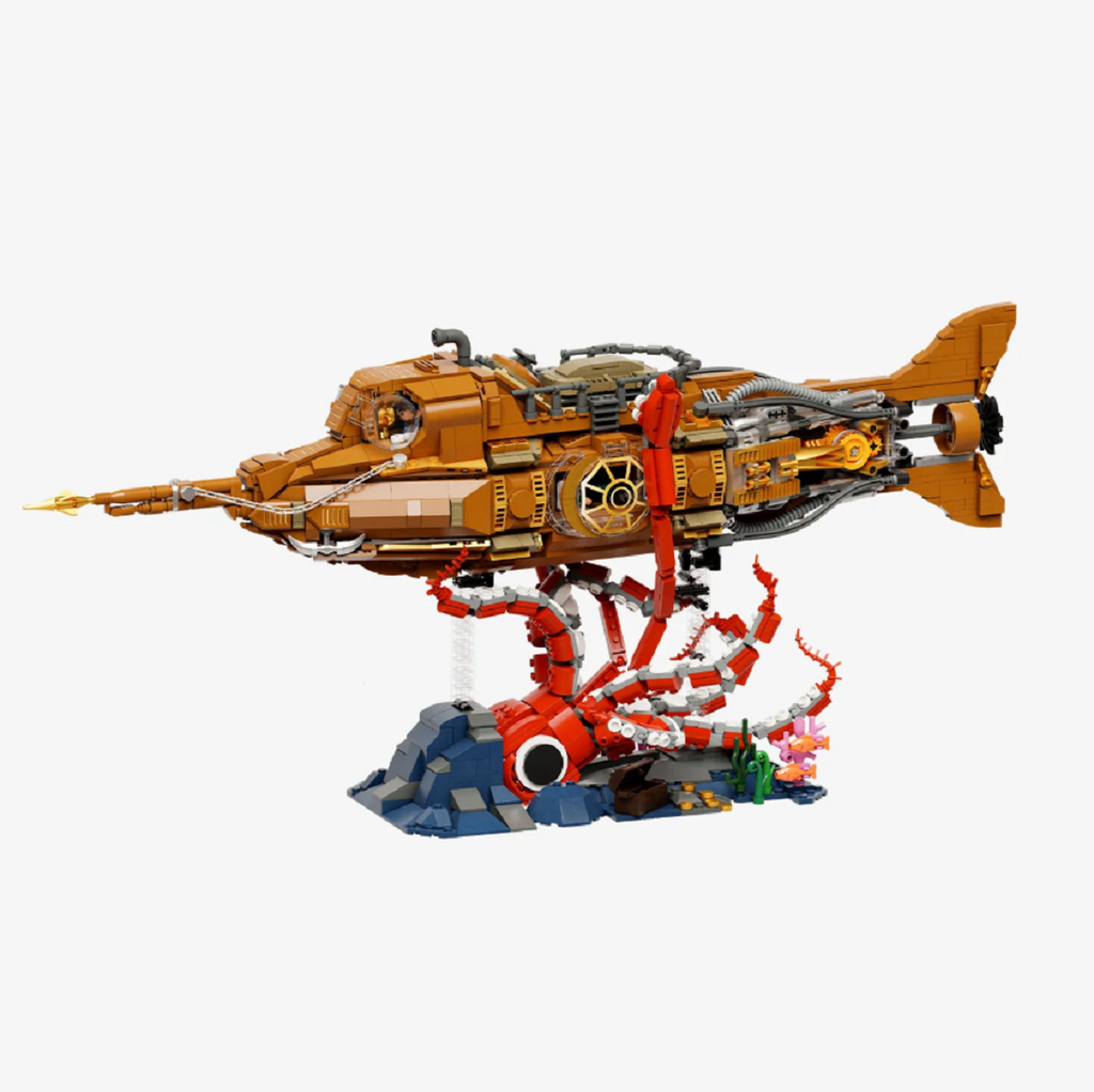 Pantasy 85029 The Nautilus Steampunk U-Boot 2.252 Teile