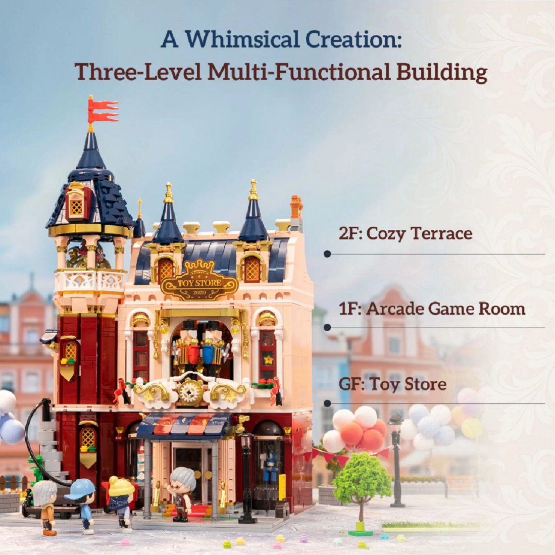 Pantasy 85031 Toy Store Spielzeugladen 2.978 Teile