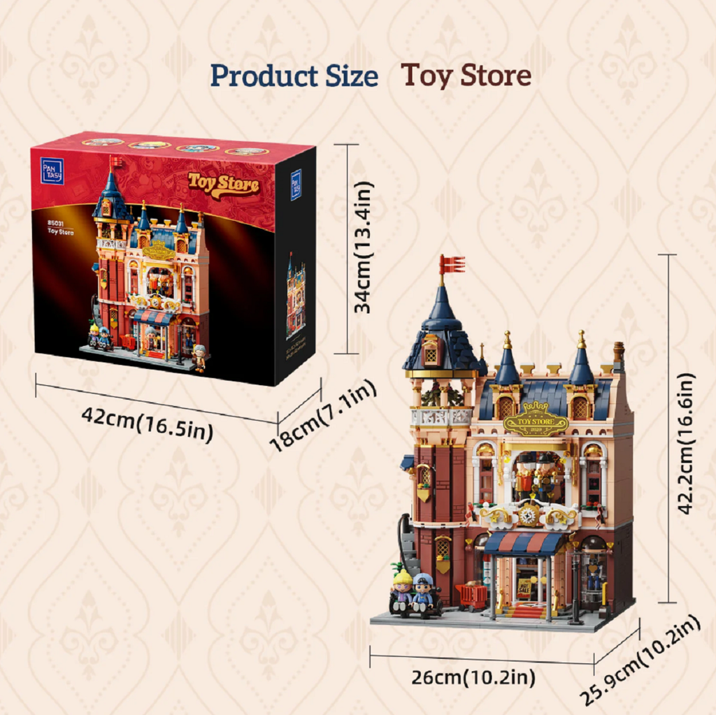 Pantasy 85031 Toy Store Spielzeugladen 2.978 Teile