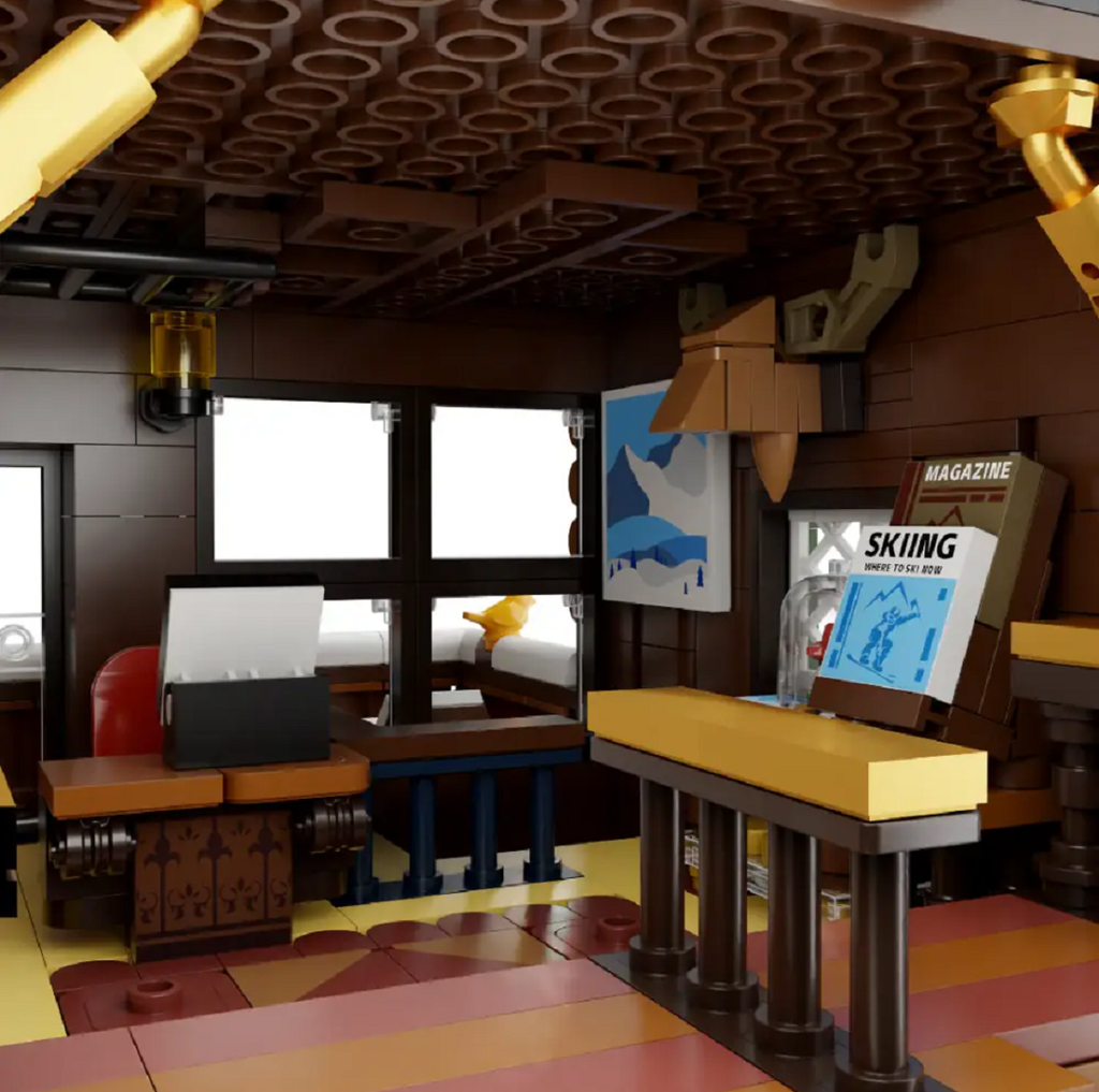 Pantasy 85033 Summit Cabin Berghütte am Gipfel 3.135 Teile