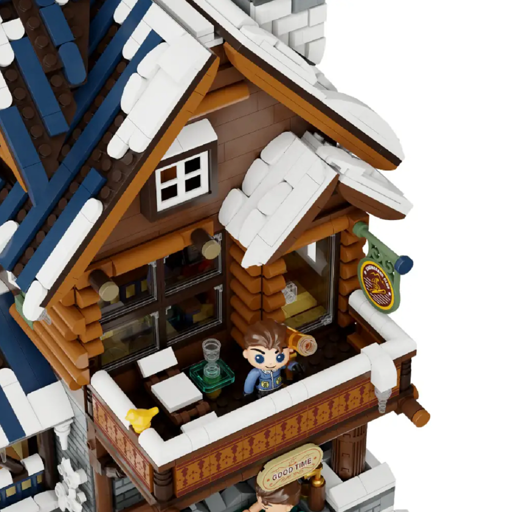 Pantasy 85033 Summit Cabin Berghütte am Gipfel 3.135 Teile