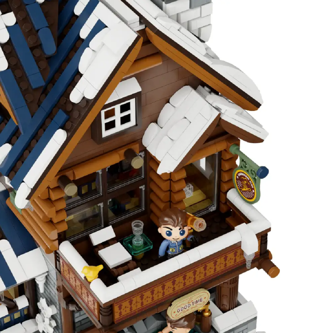 Pantasy 85033 Summit Cabin Berghütte am Gipfel 3.135 Teile