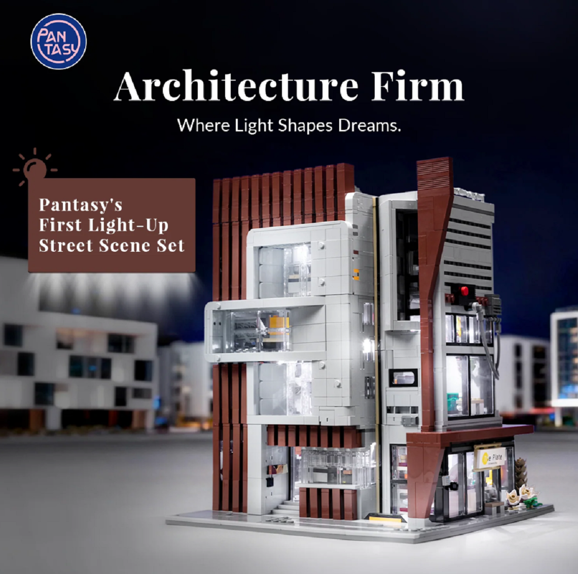 Pantasy 85041 Architektur Studio 3.427 Teile