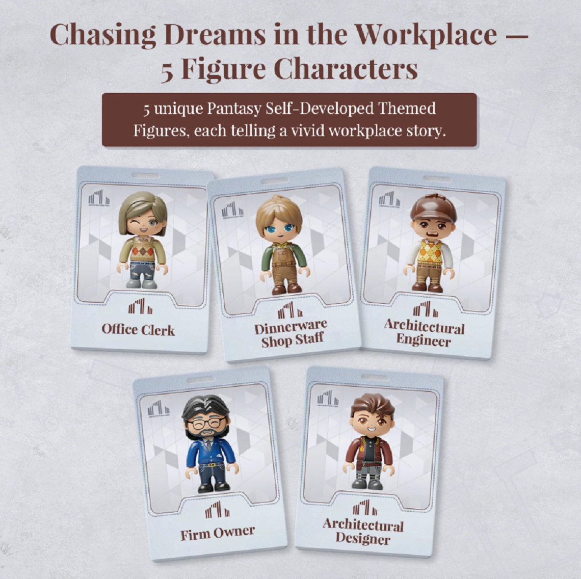 Pantasy 85041 Architektur Studio 3.427 Teile