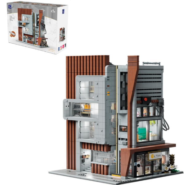 Pantasy 85041 Baustein Set Architektur Studio – Modernes Gebäude Modell mit 3427 Teilen