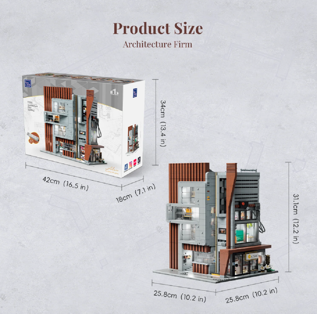 Pantasy 85041 Architektur Studio 3.427 Teile