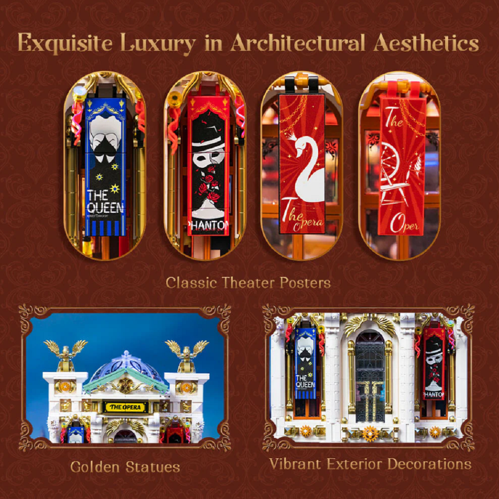 Pantasy 85019 The Opera House 3.518 Teile