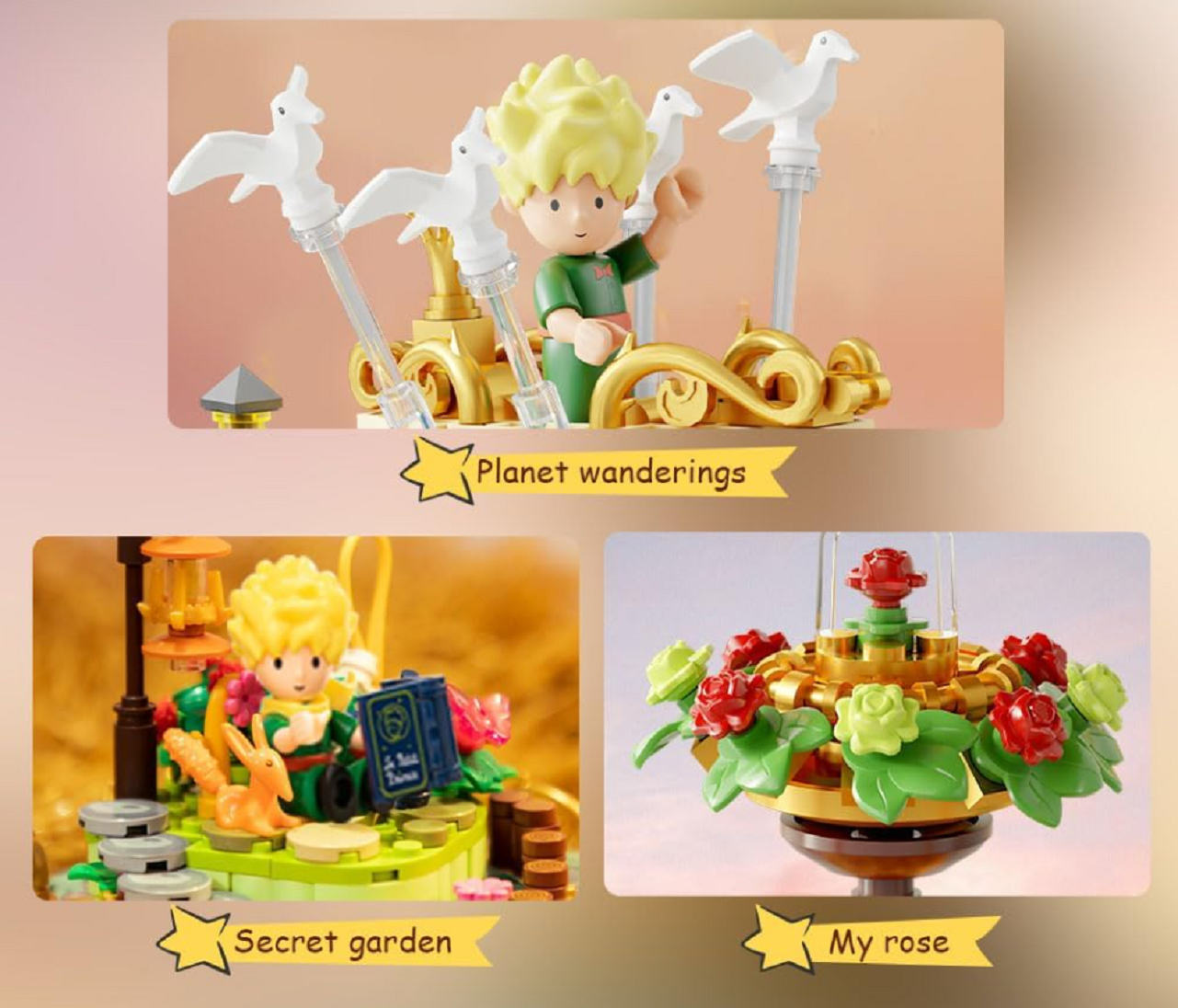 Pantasy 86301 Kleiner Prinz Stundenglas 666 Teile