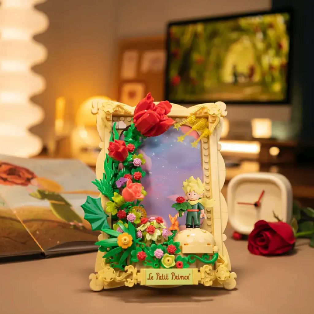 Pantasy 86313 Kleiner Prinz Rosen Bilderrahmen 500 Teile