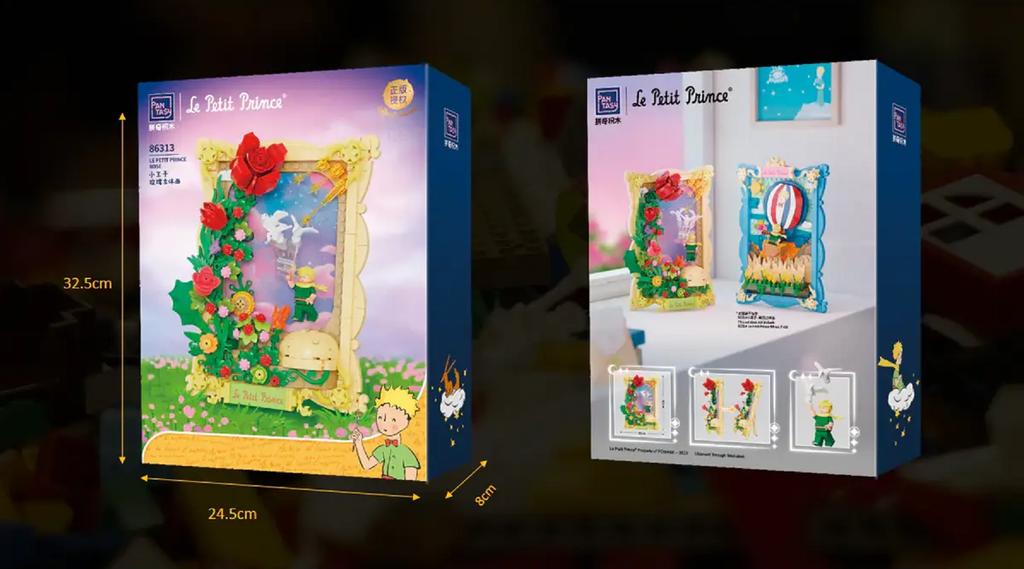 Pantasy 86313 Kleiner Prinz Rosen Bilderrahmen 500 Teile