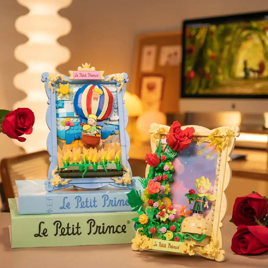 Pantasy 86313 Kleiner Prinz Rosen Bilderrahmen 500 Teile