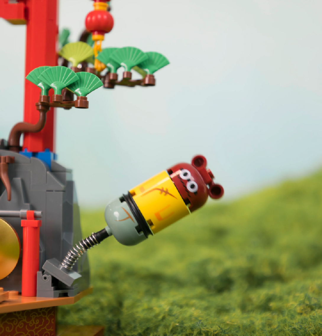 Pantasy 86509 KungFu Panda Dragon Warrior 1.262 Teile