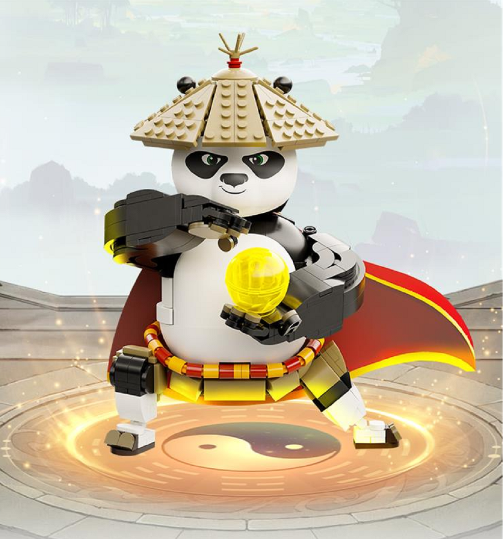 Pantasy 86509 KungFu Panda Dragon Warrior 1.262 Teile