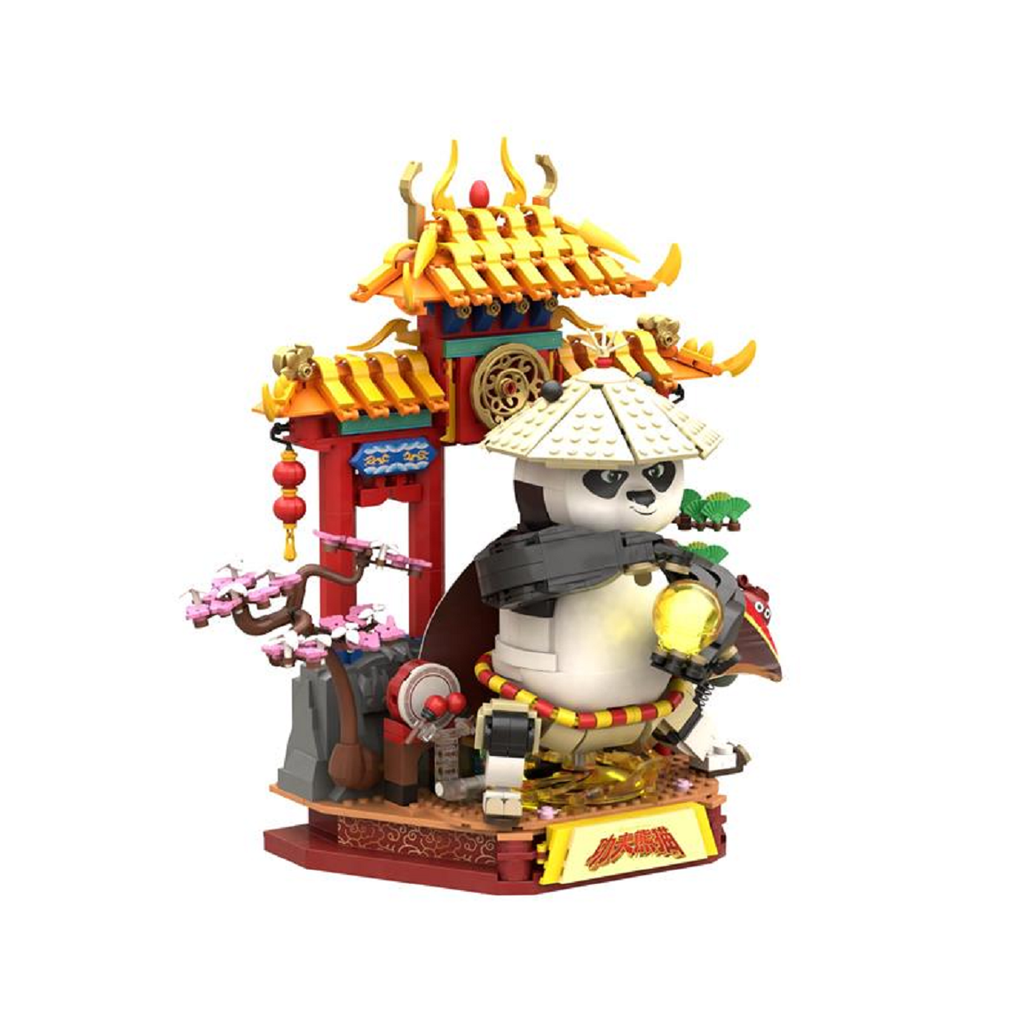 Pantasy 86509 KungFu Panda Dragon Warrior 1.262 Teile