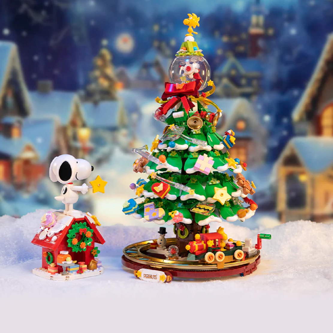 Pantasy 86909 Snoopy Weihnachtsbaum Peanuts 1.300 Teile