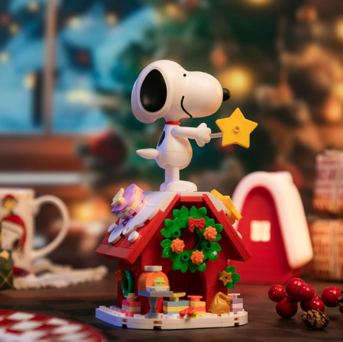 Pantasy 86909 Snoopy Weihnachtsbaum Peanuts 1.300 Teile