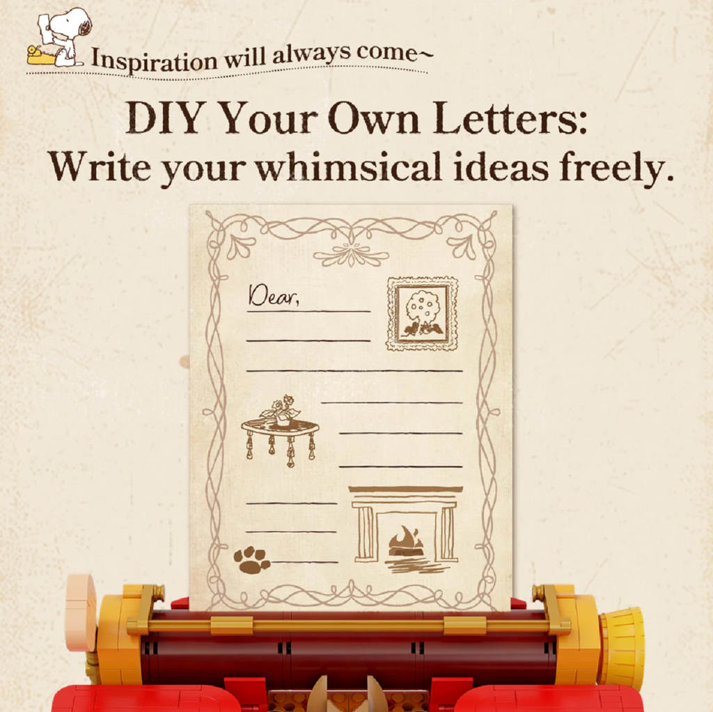 Pantasy 86917 Snoopy Schreibmaschine Peanuts 1.500 Teile