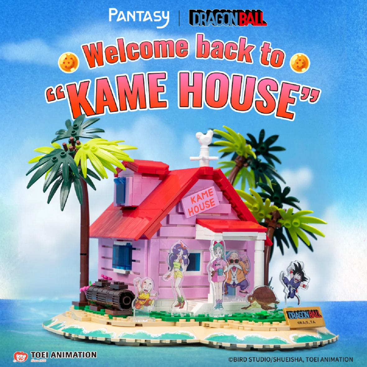 Pantasy 87002 Kame Haus Dragonball  600 Teile