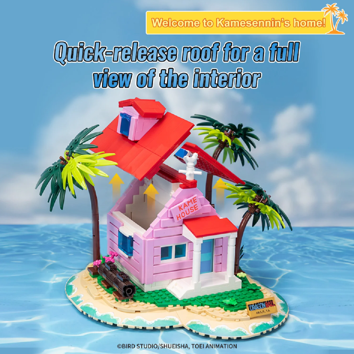 Pantasy 87002 Kame Haus Dragonball  600 Teile