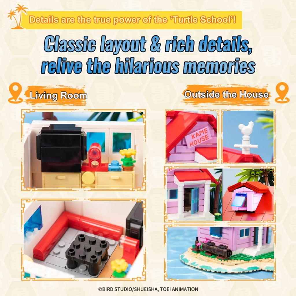 Pantasy 87002 Kame Haus Dragonball  600 Teile