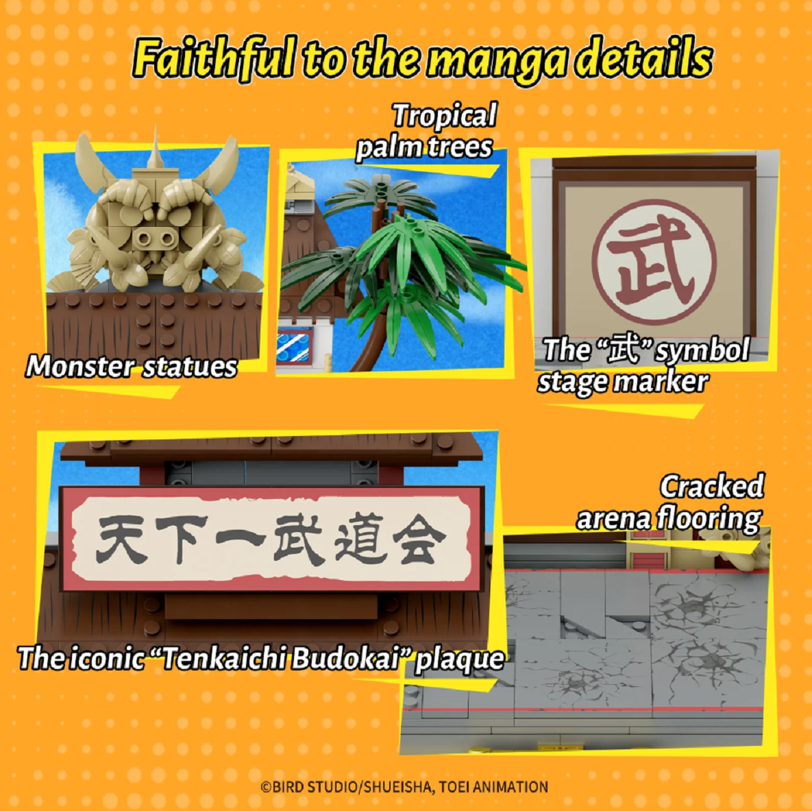 Pantasy 87003 Tenkaichi Budōkai Dragonball 776 Teile