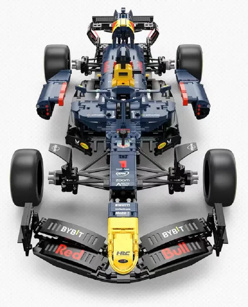 Rastar 92400 Formel 1 Baustein Set – RC Rennwagen Modell, 2464 Teile