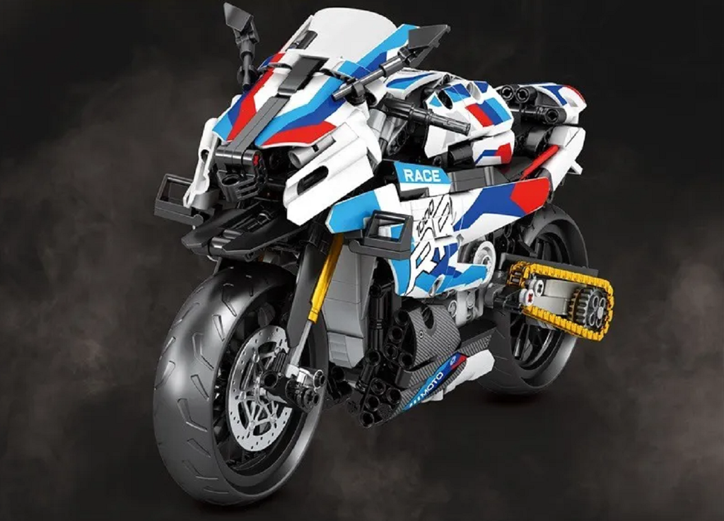 Reobrix 99040 Moto League Superbike Baustein Set – M 1000 RR Modell