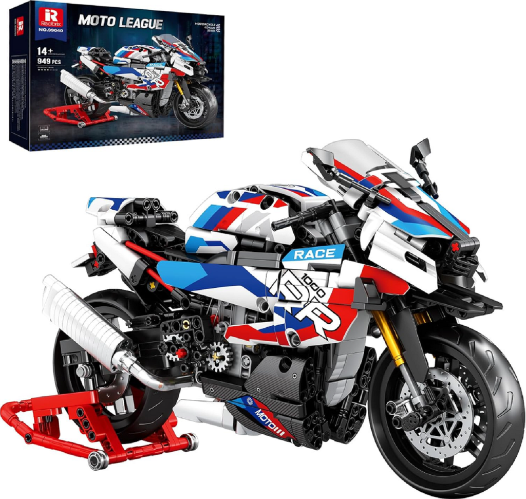 Reobrix 99040 Moto League Superbike Baustein Set – M 1000 RR Modell