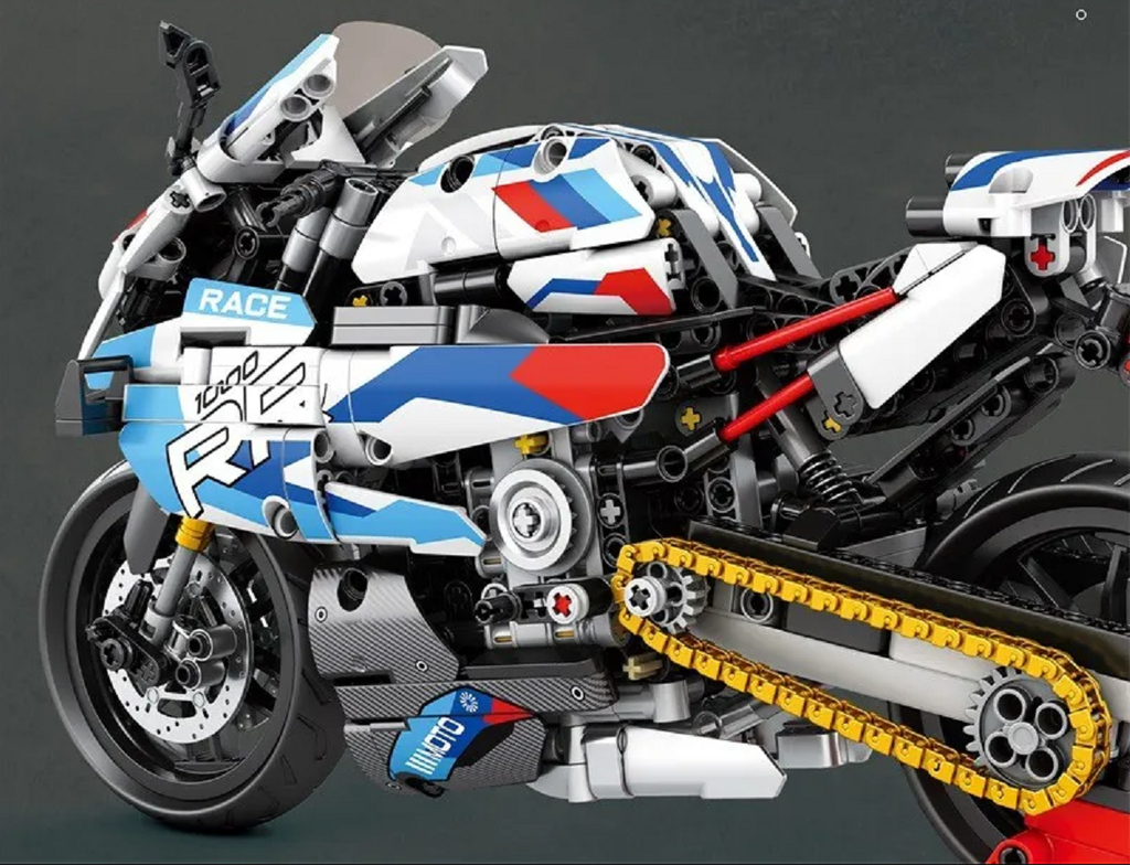 Reobrix 99040 Moto League Superbike Baustein Set – M 1000 RR Modell