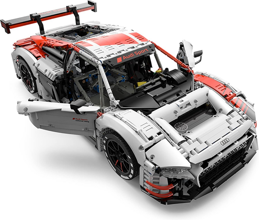 Rastar 99310 Audi R8 LMS GT3 Baustein Set – 3314 Teile - Static Version