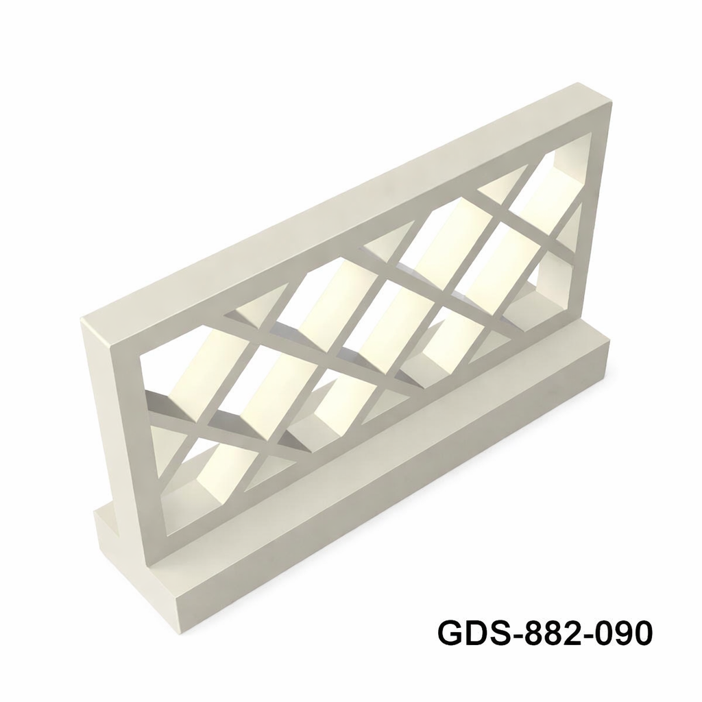 GObricks GDS-882-090 Zaunelement weiß