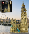 Reobrix 55012 Big Ben Uhrenturm 13.825 Teile - London Architektur Klemmbaustein Set
