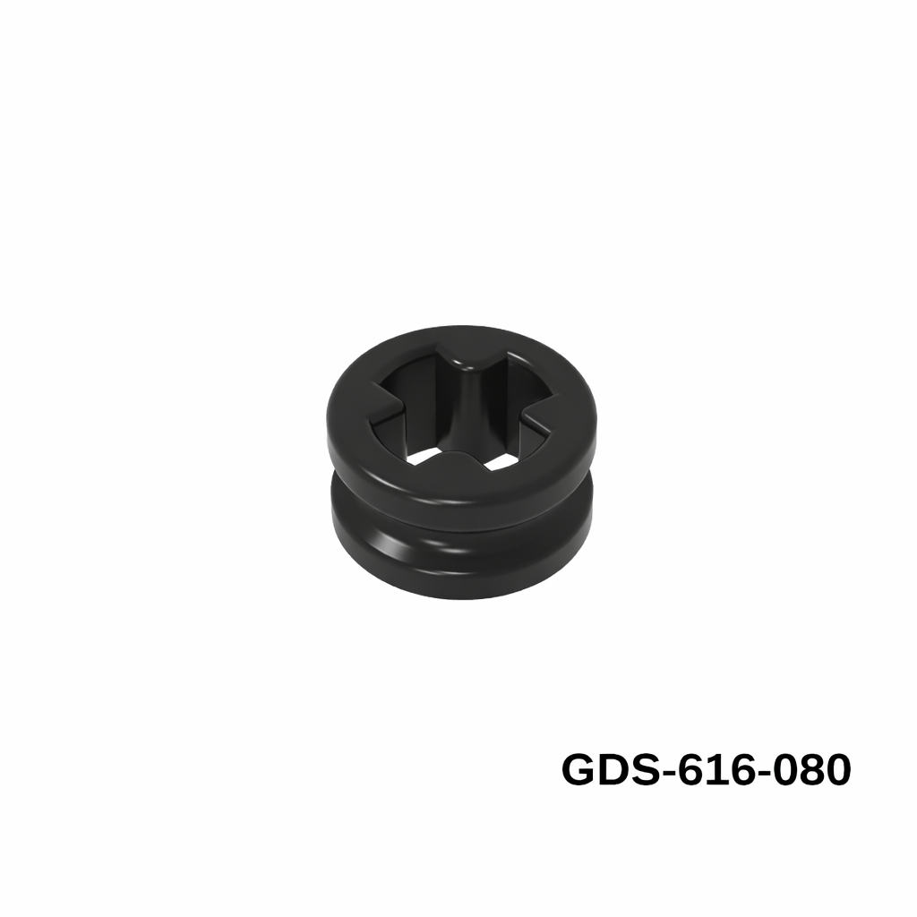 GoBricks GDS-616-080 Buchse 0,5L Distanzhülse schwarz