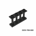 GObricks GDS-789-080 Zaunelement schwarz