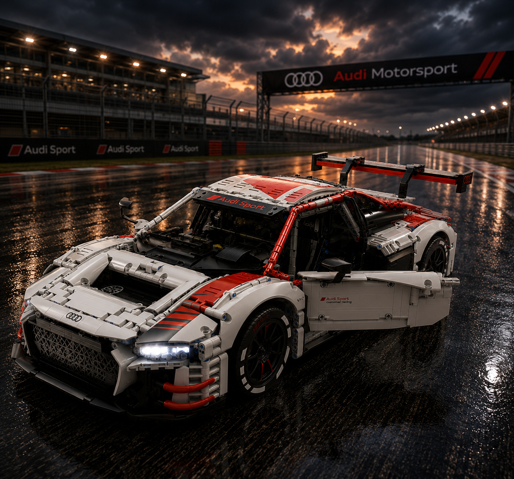 Rastar 99310 Audi R8 LMS GT3 Baustein Set – 3314 Teile - Static Version