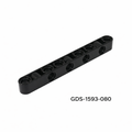 GObricks GDS-1593-080 Liftarm 1x9 senkrechte Löcher beidseitig quer schwarz