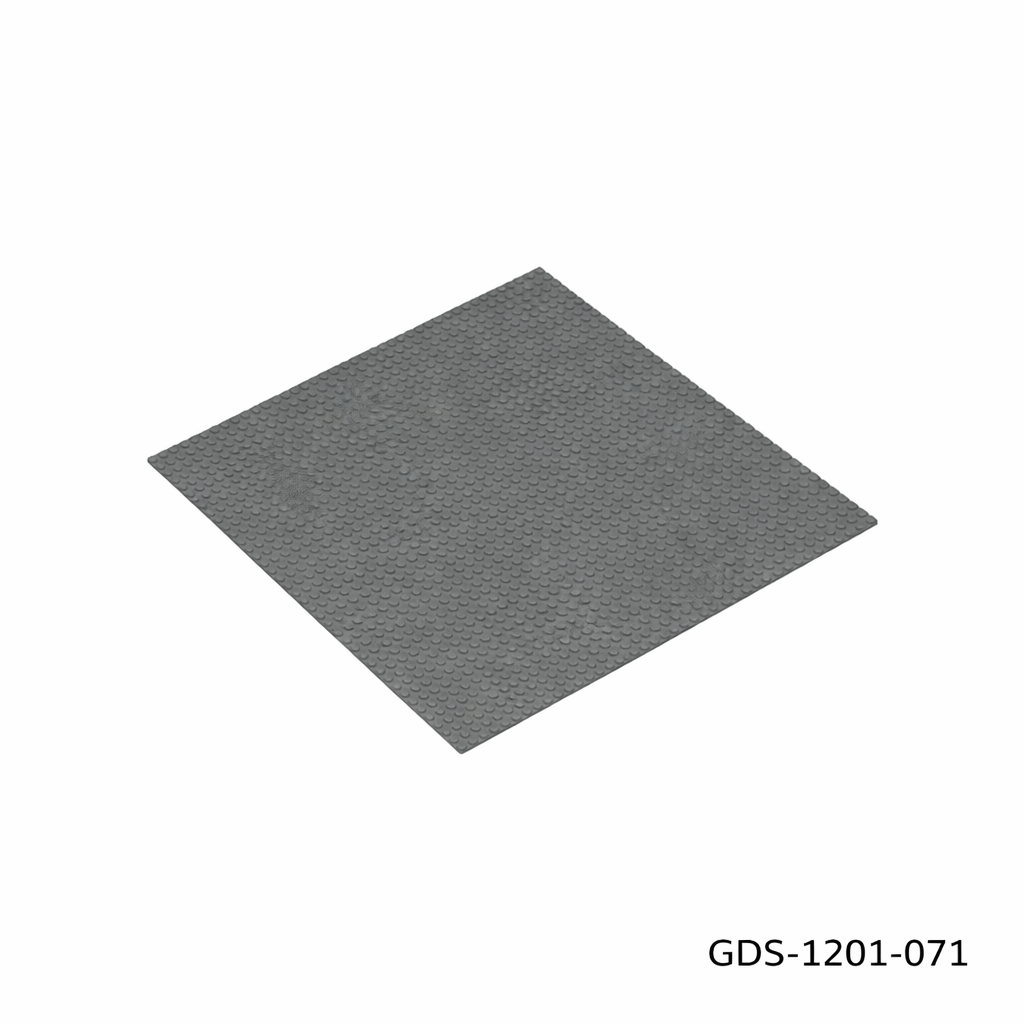 GoBricks GDS-1201-071 Base Platte 48 x 48 Noppen Light Bluish Grey