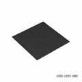 GoBricks GDS-1201-080 Base Platte 48 x 48 Noppen Schwarz