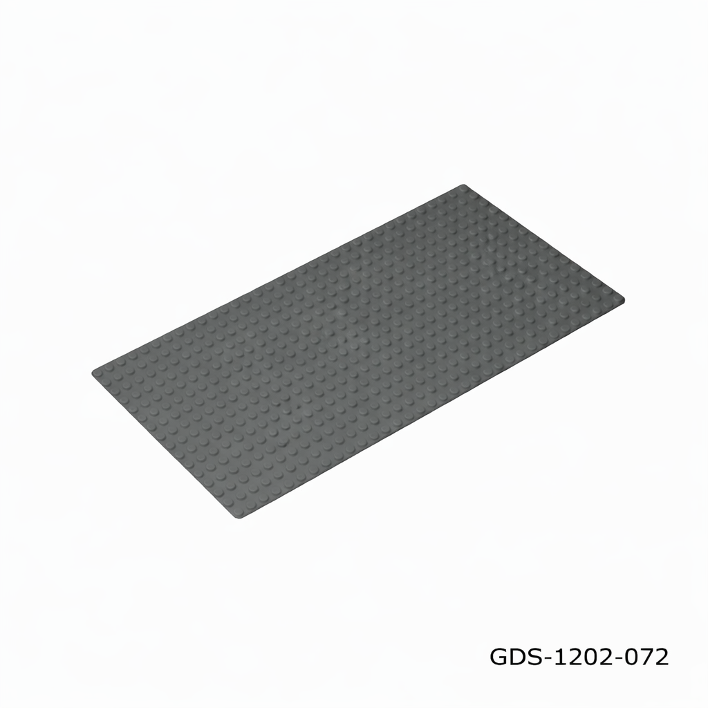 GoBricks GDS-1202-072 Base Platte 16x 32 Noppen Grau