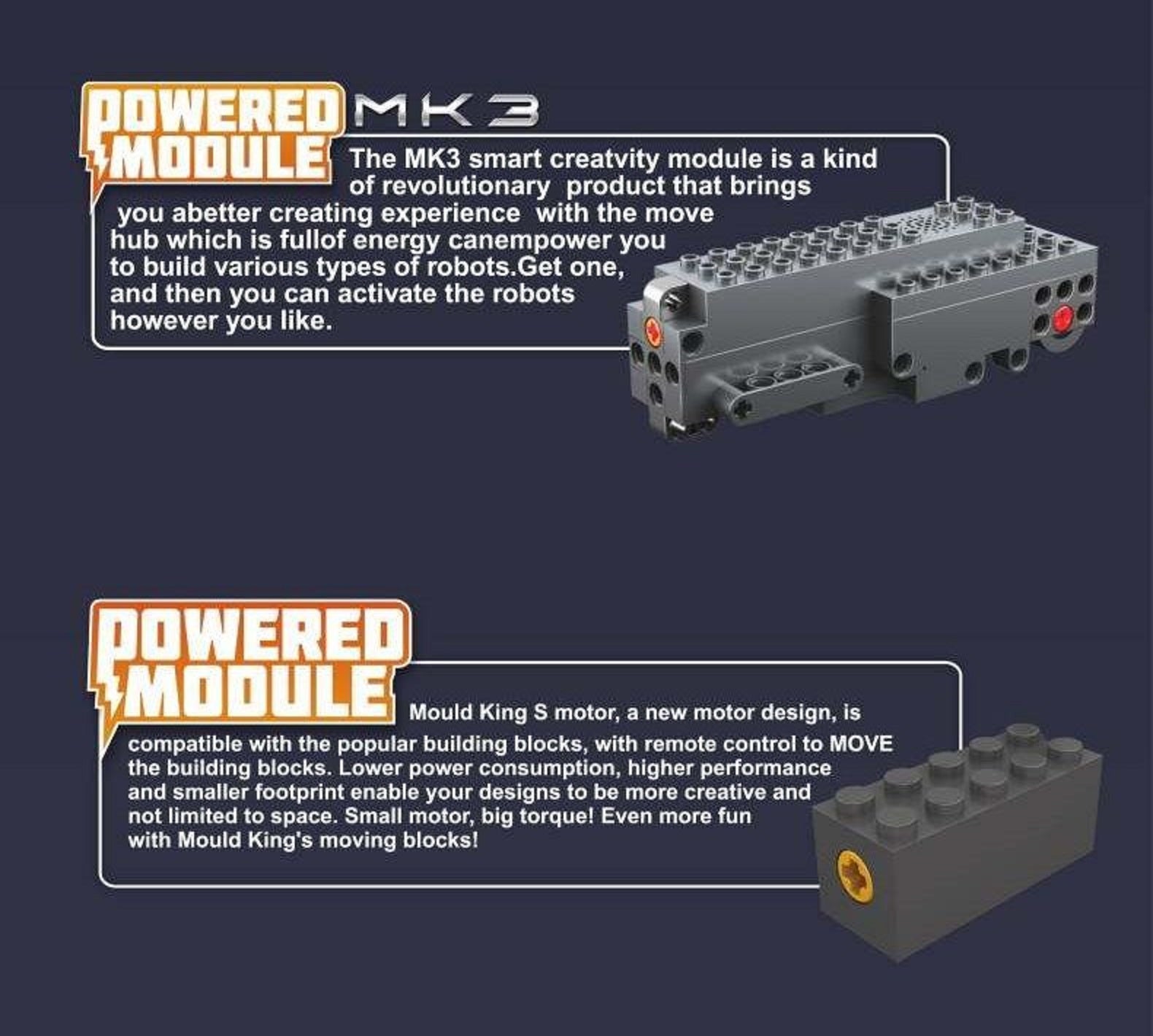 Mould King 17014S Harvester mit 1265 Teilen