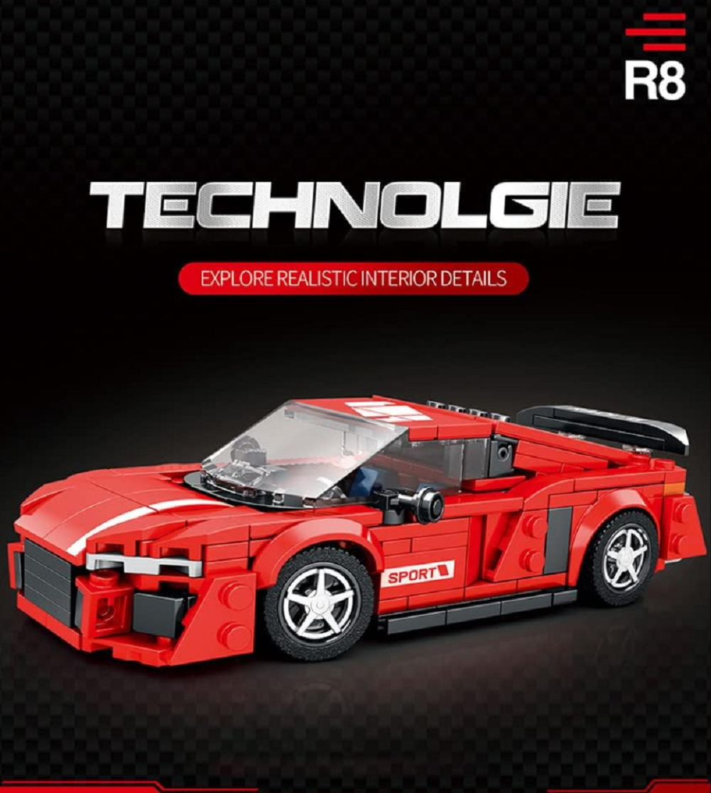 Reobrix 681 Sportscar R8 Speed Champion 413 Teile