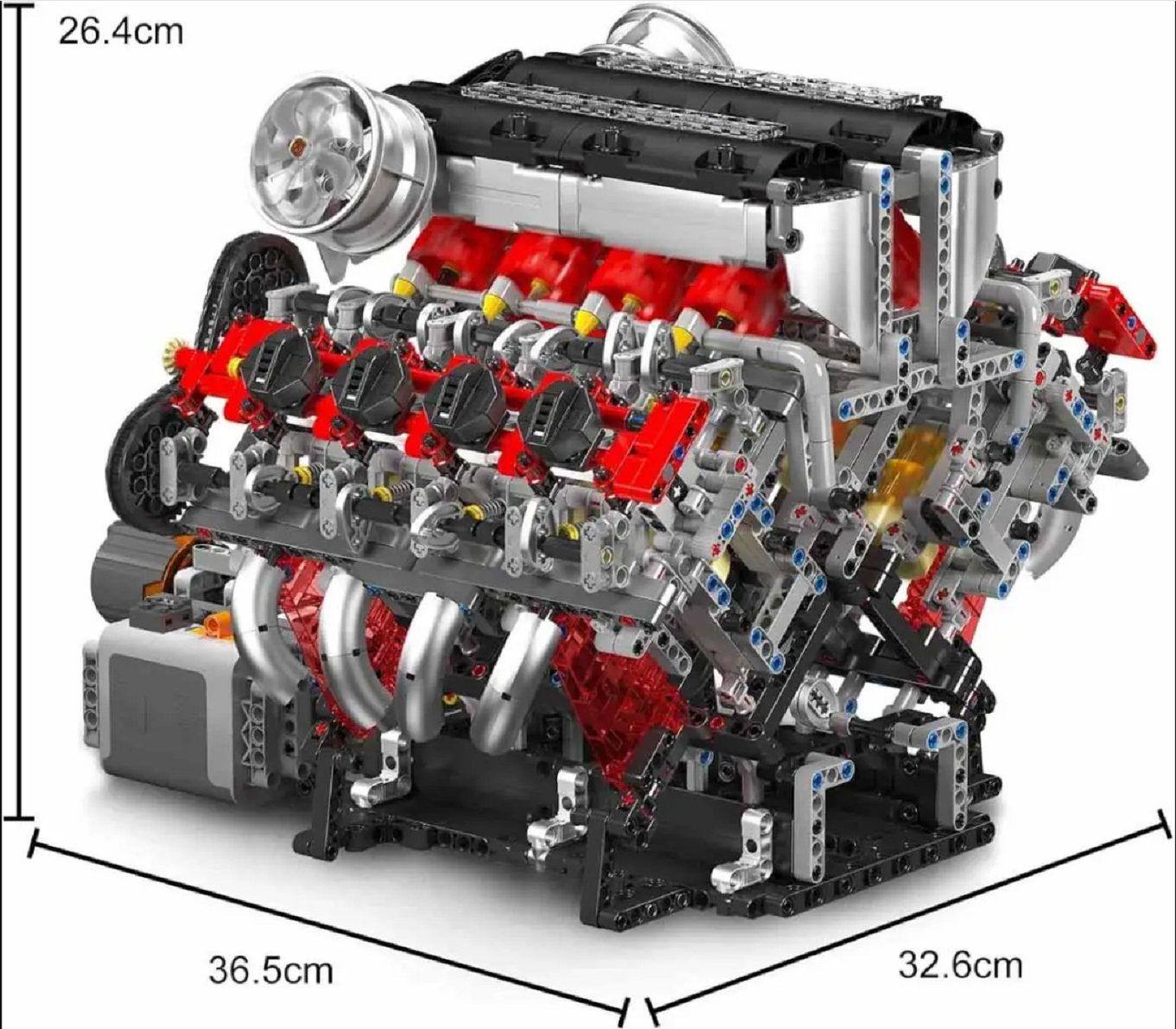 Mould King 10130 V8 F488 Motor mit 2.718 Teilen