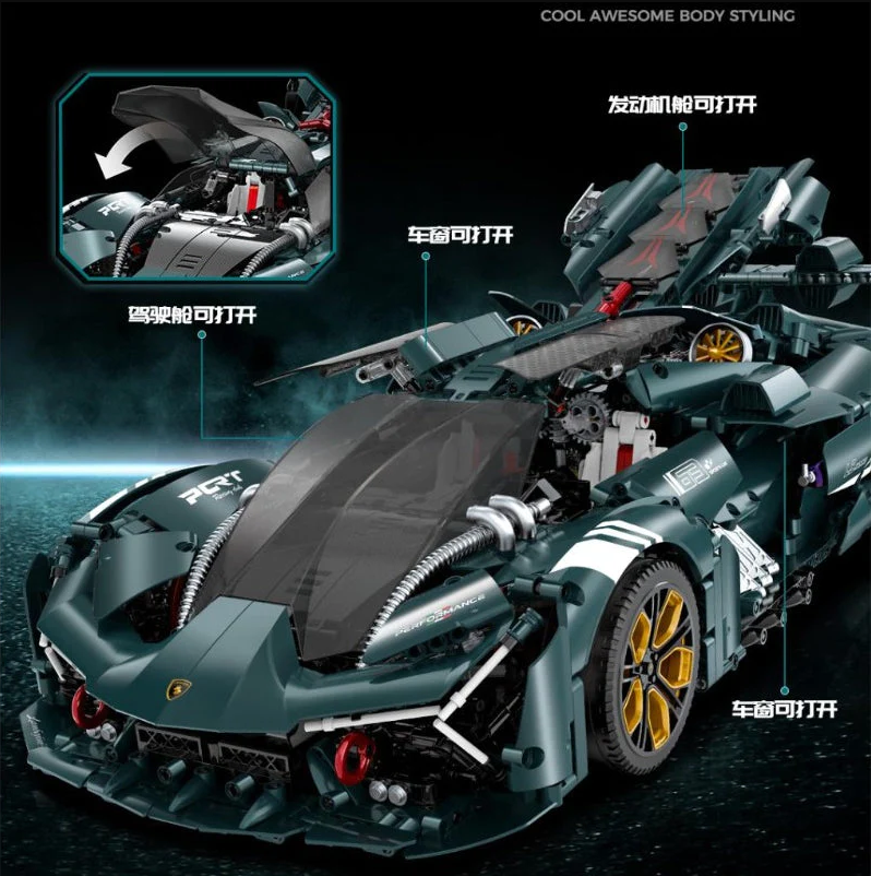 Guly 10611 Millanio Sports Car 3.159 Teile