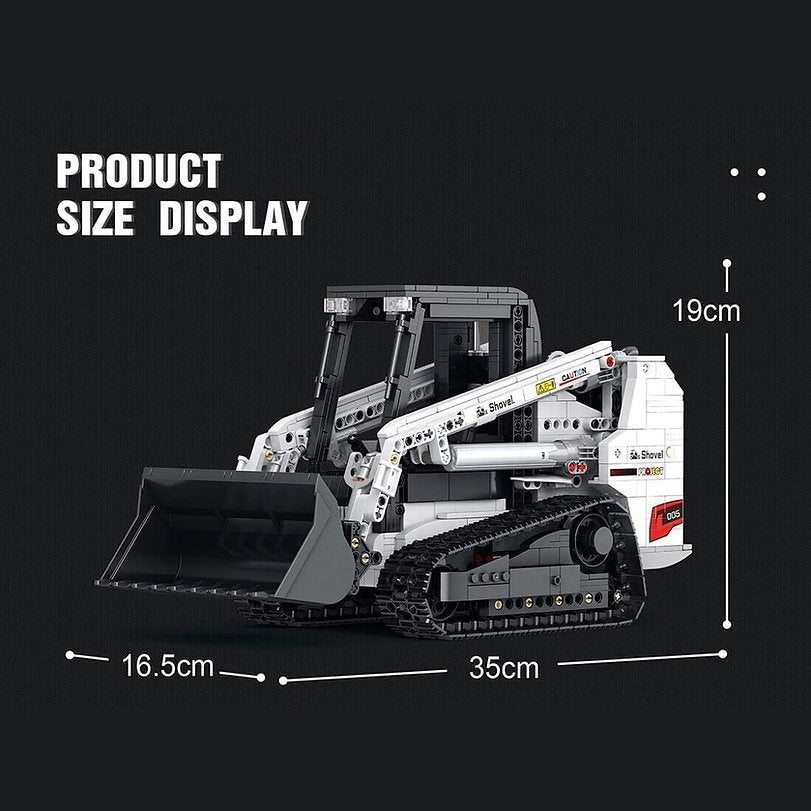 Reobrix 22004 Mechanical Bulldozer 1.366 Teile