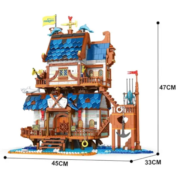 Reobrix 66007 Angelladen 2.450 Teile
