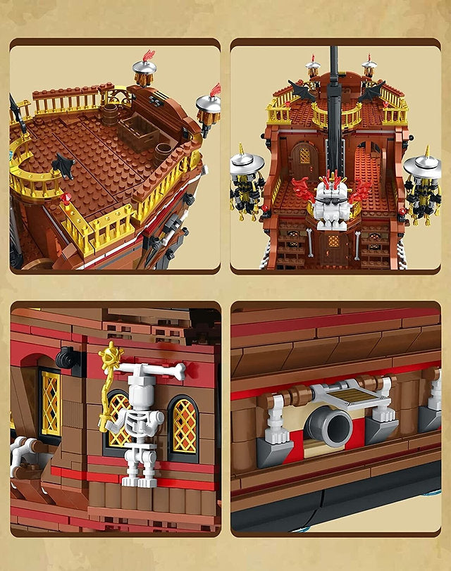 Reobrix 66010 Pirate Revenge Segelschiff 3.066 Teile