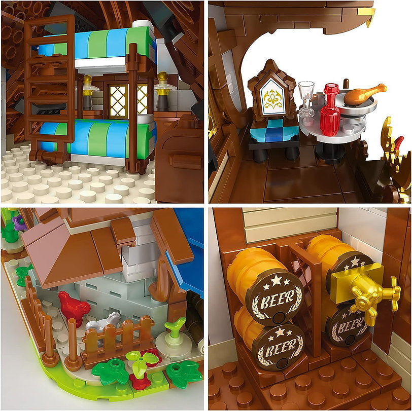 Reobrix 66005 mittelalterliche Schmiede 2.366 Teile