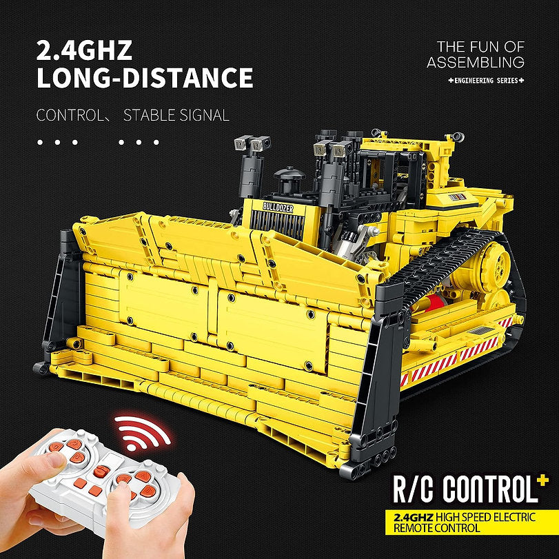 Reobrix 22001 Mechanical Bulldozer 1.988 Teile