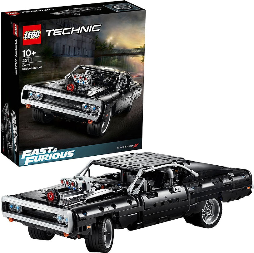 LEGO 42111 Technik Dom`s Dodge Charger Fast & Furious 1.077 Teile